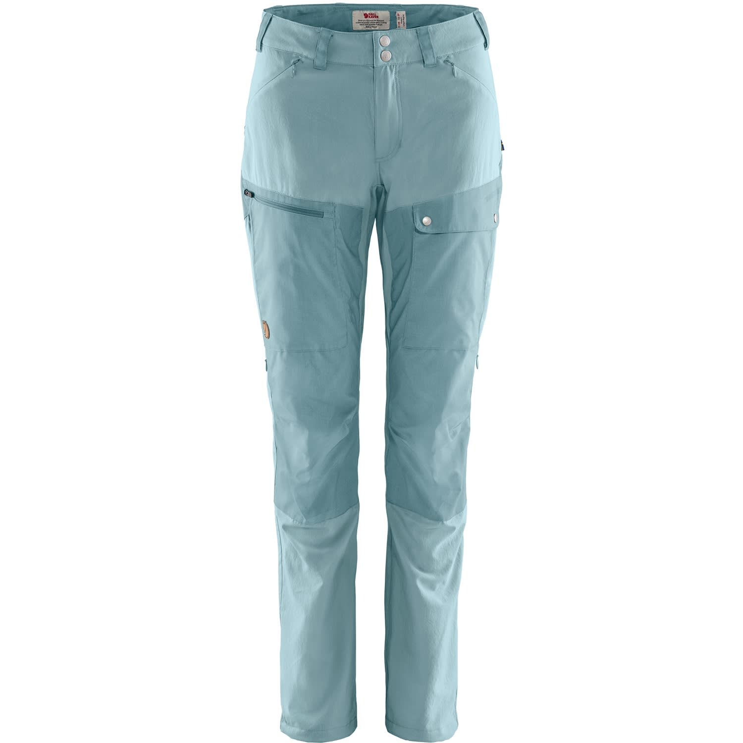 Fjällräven Women's Abisko Midsummer Trousers Short Mineral Blue-Clay Blue Friluftsbukser 44REGULAR