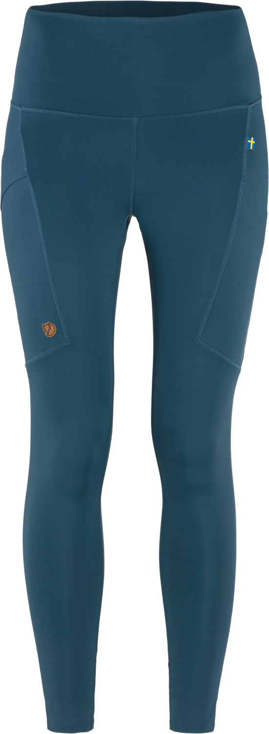 Fjällräven Women's Abisko Tights Indigo Blue Friluftsbyxor XL