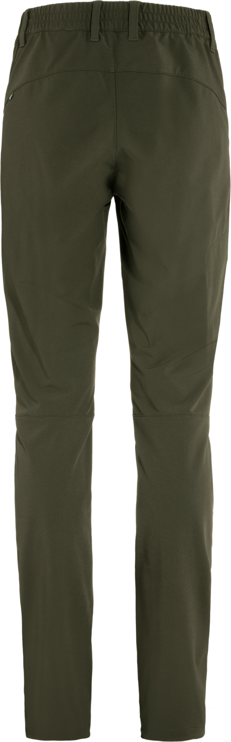 Fjällräven Women's Abisko Trail Stretch Trousers Deep Forest Fjällräven