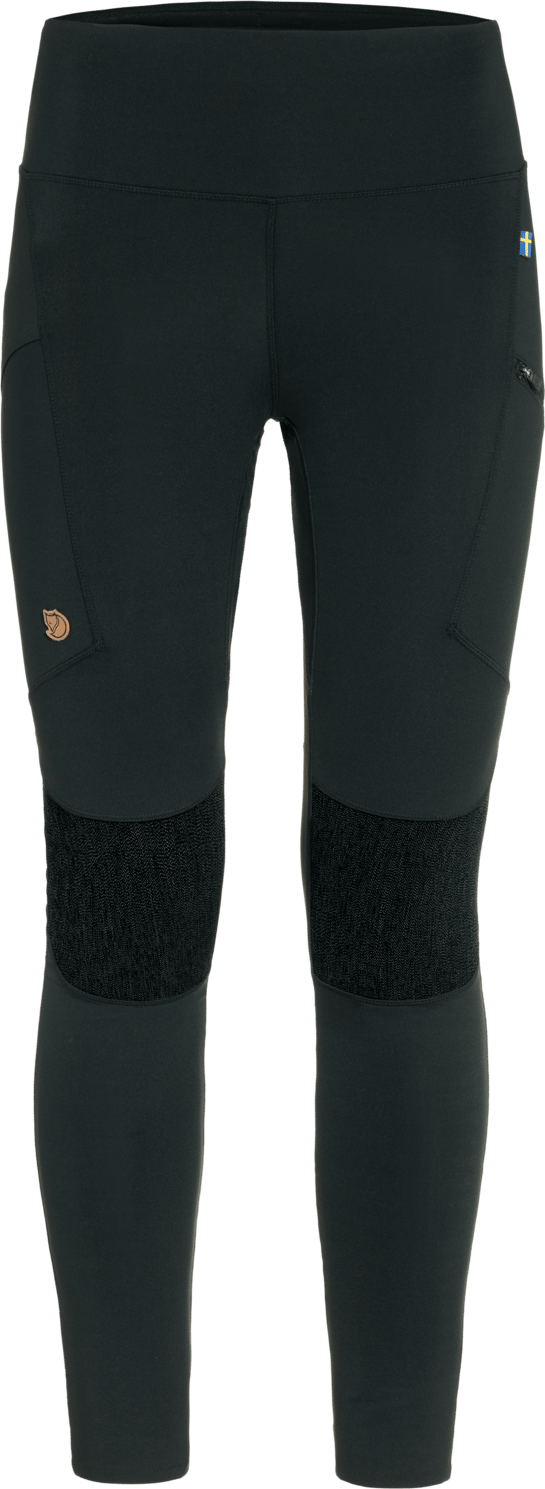 Women's Abisko Trekking Tights HD Black Fjällräven