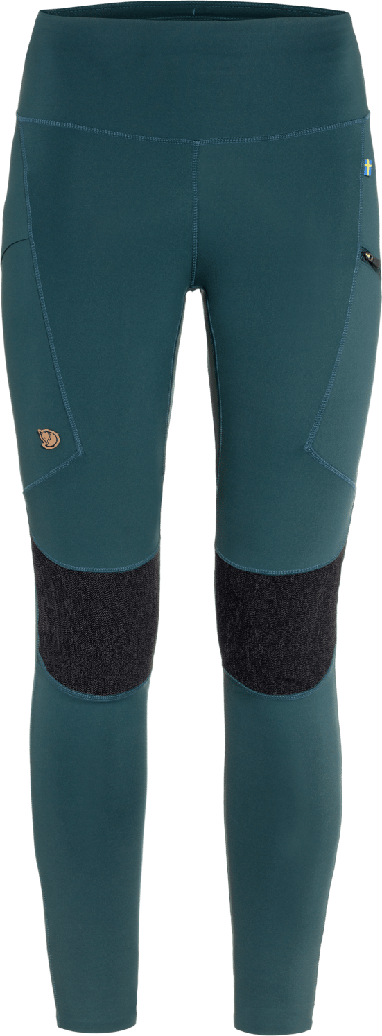Fjällräven Women's Abisko Trekking Tights HD Mountain Blue Fjällräven