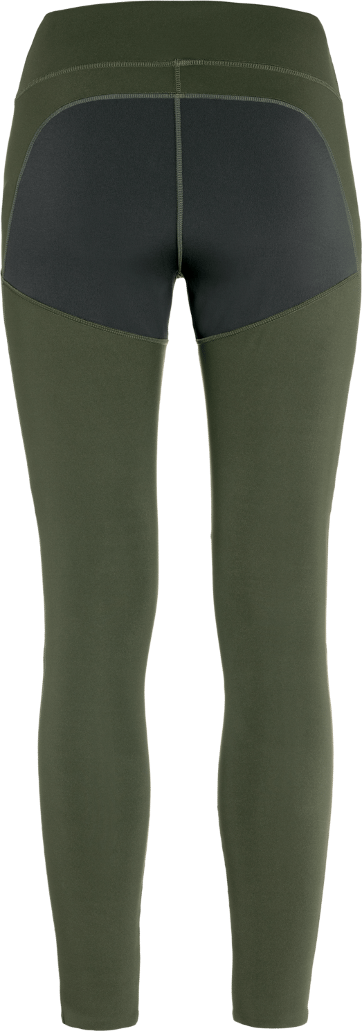 Fjällräven Women's Abisko Trekking Tights Pro Deep Forest/Iron Grey Fjällräven