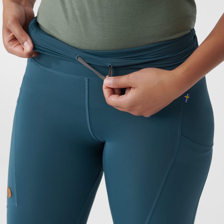 Fjällräven Women's Abisko Trekking Tights Pro Indigo Blue/Iron Grey Fjällräven
