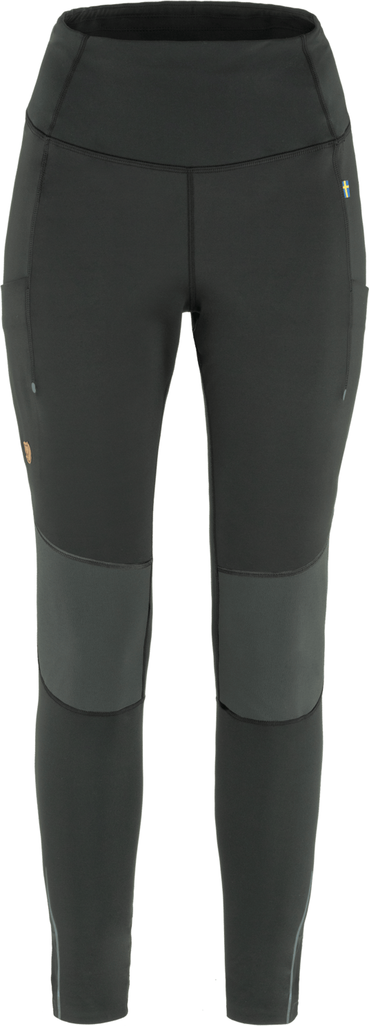Fjällräven Women's Abisko Värm Trekking Tights Black-Iron Grey Fjällräven