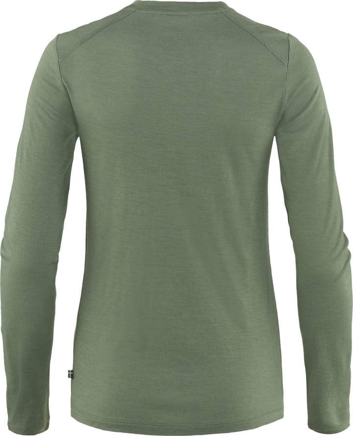 Fjällräven Women's Abisko Wool Ls Patina Green Fjällräven