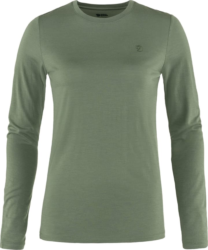 Fjällräven Women's Abisko Wool Ls Patina Green Fjällräven