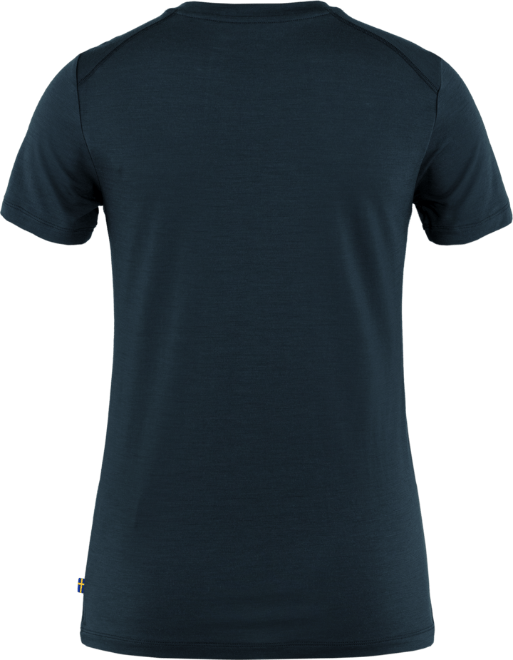 Fjällräven Women's Abisko Wool Short Sleeve Black Fjällräven