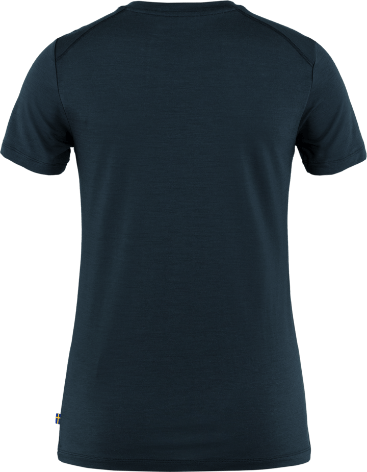Fjällräven Women's Abisko Wool Short Sleeve Black Fjällräven