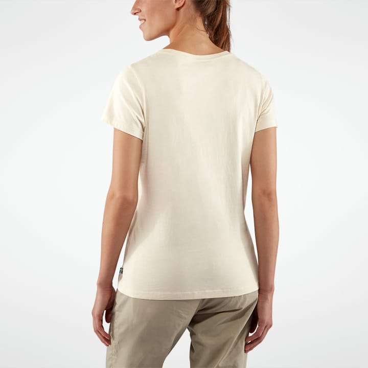 Women's Arctic Fox Print T-shirt Chalk White Fjällräven