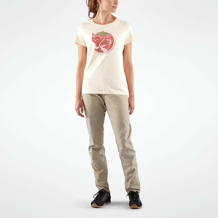 Fjällräven Women's Arctic Fox Print T-shirt Indigo Blue Fjällräven