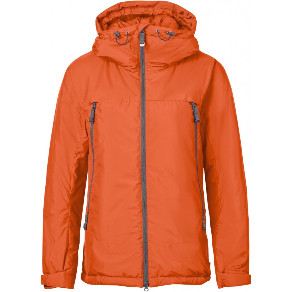 Fjällräven Women's Bergtagen Insulation Jacket Hokkaido Orange Syntetfyllda mellanlagersjackor XL