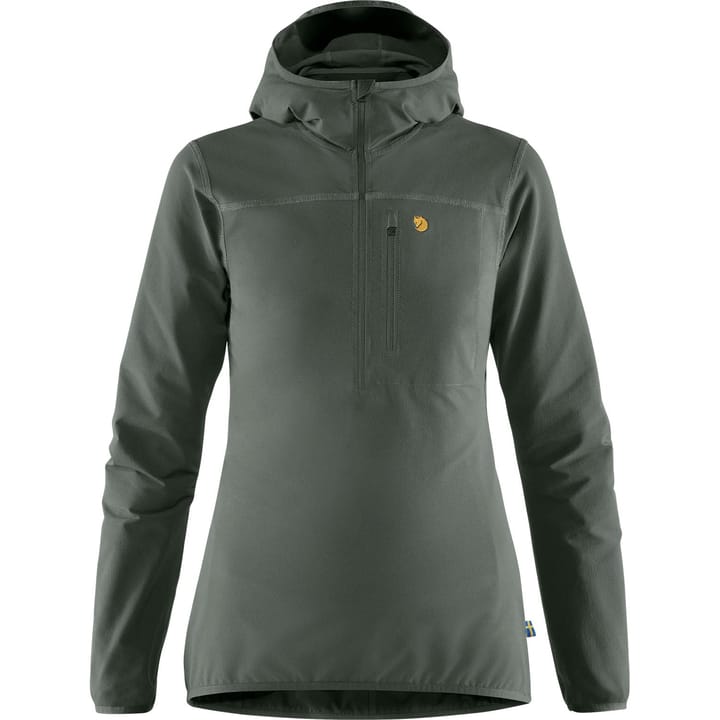 Women's Bergtagen Stretch Half Zip Basalt Fjällräven