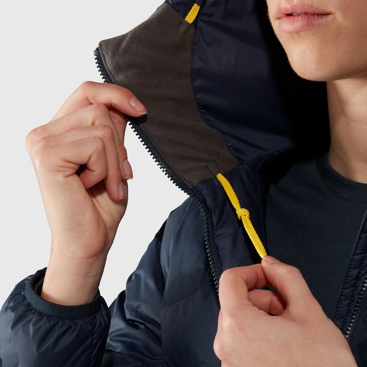 Fjällräven Women's Expedition Pack Down Hoodie Mustard Yellow Fjällräven