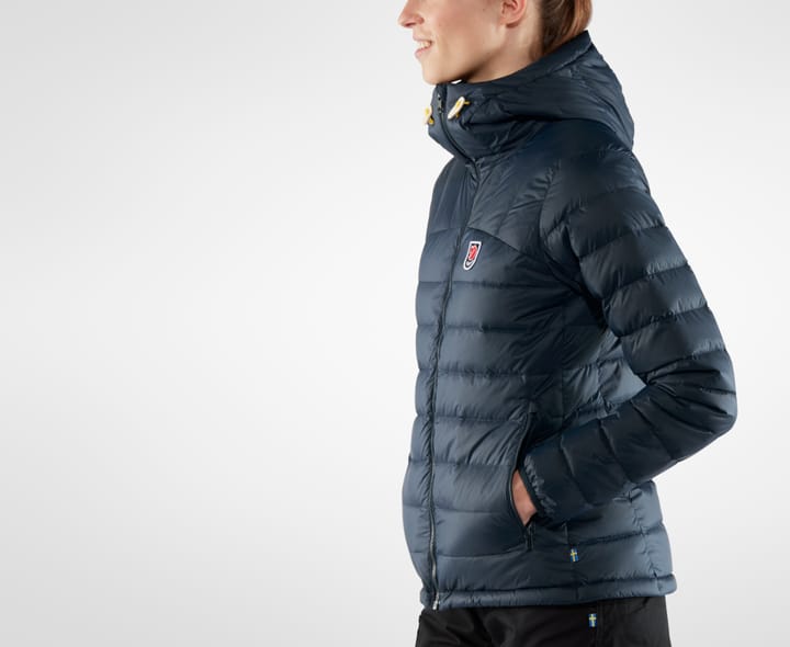 Fjällräven Women's Expedition Pack Down Hoodie Un Blue Fjällräven