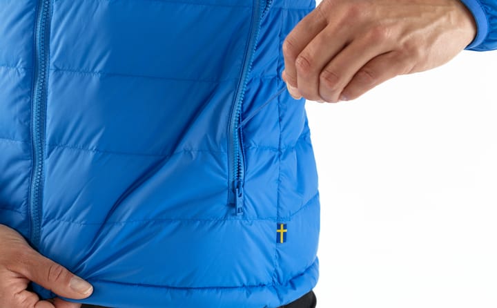 Fjällräven Women's Expedition Pack Down Hoodie Un Blue Fjällräven