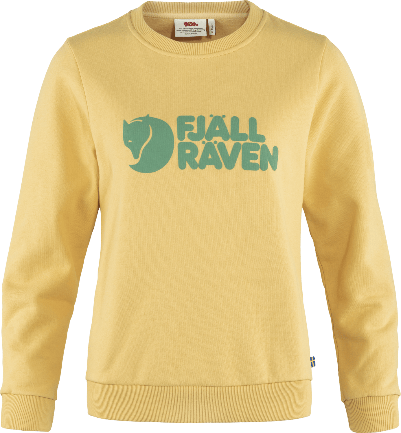 Fjällräven Women's Fjällräven Logo Sweater Mais Yellow