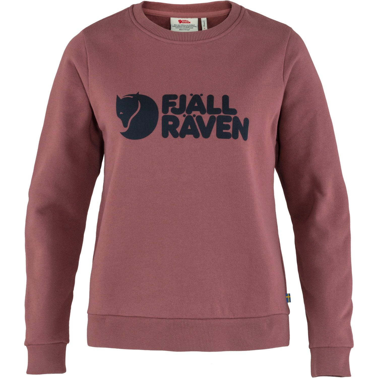 Women's Fjällräven Logo Sweater Mesa Purple