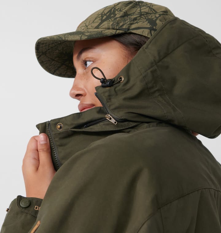 Fjällräven Women's Forest Hybrid Jacket Dark Olive Fjällräven