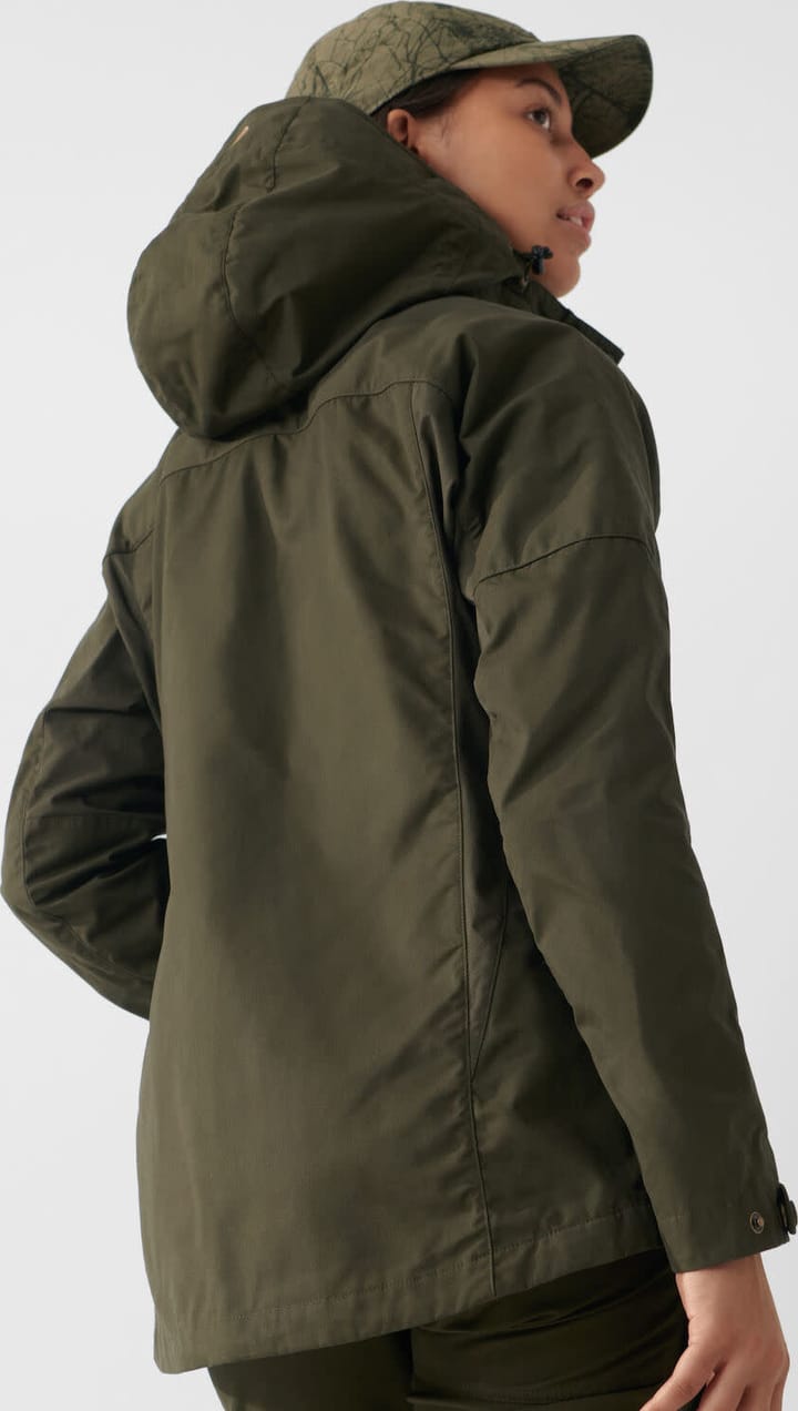 Fjällräven Women's Forest Hybrid Jacket Dark Olive Fjällräven