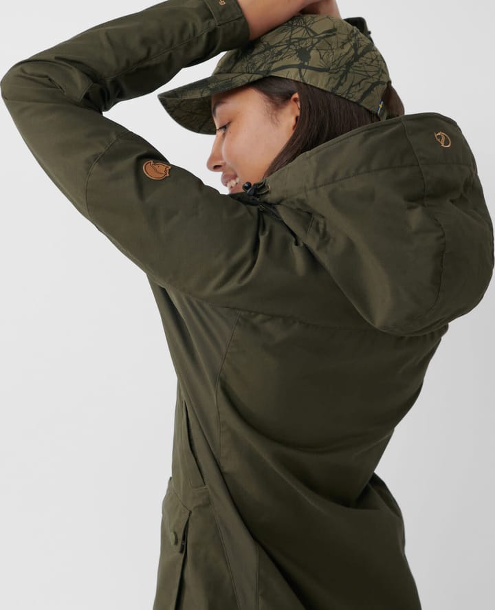 Fjällräven Women's Forest Hybrid Jacket Dark Olive Fjällräven