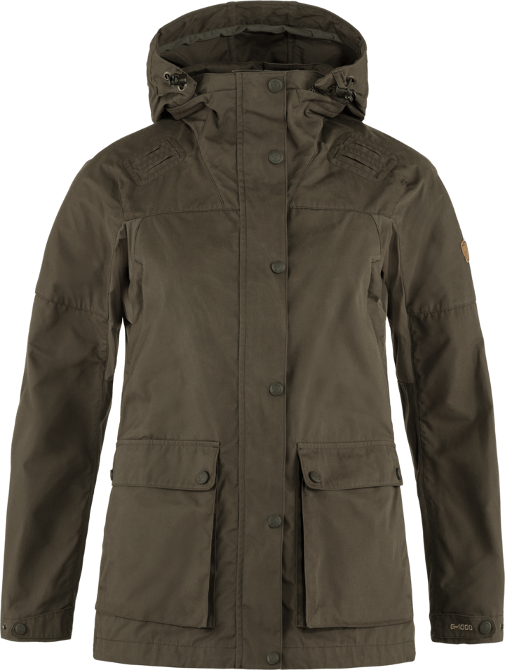 Fjällräven Women's Forest Hybrid Jacket Dark Olive Fjällräven