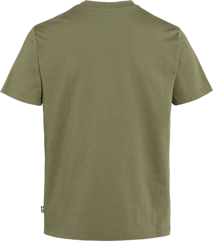Fjällräven Women's Fox Boxy Logo Tee Green Fjällräven