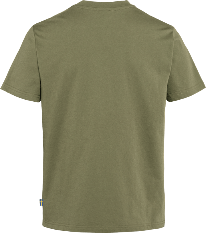 Fjällräven Women's Fox Boxy Logo Tee Green Fjällräven