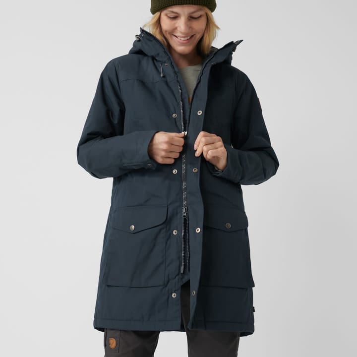 Fjällr även Women's Greenland Winter Parka Buckwheat Brown Fjällräven