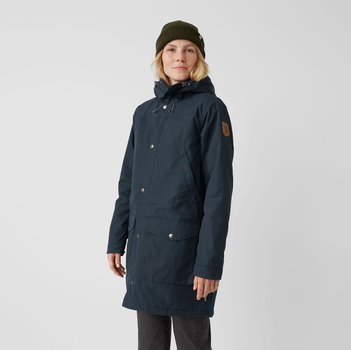 Women's Greenland Winter Parka Dark Navy Fjällräven