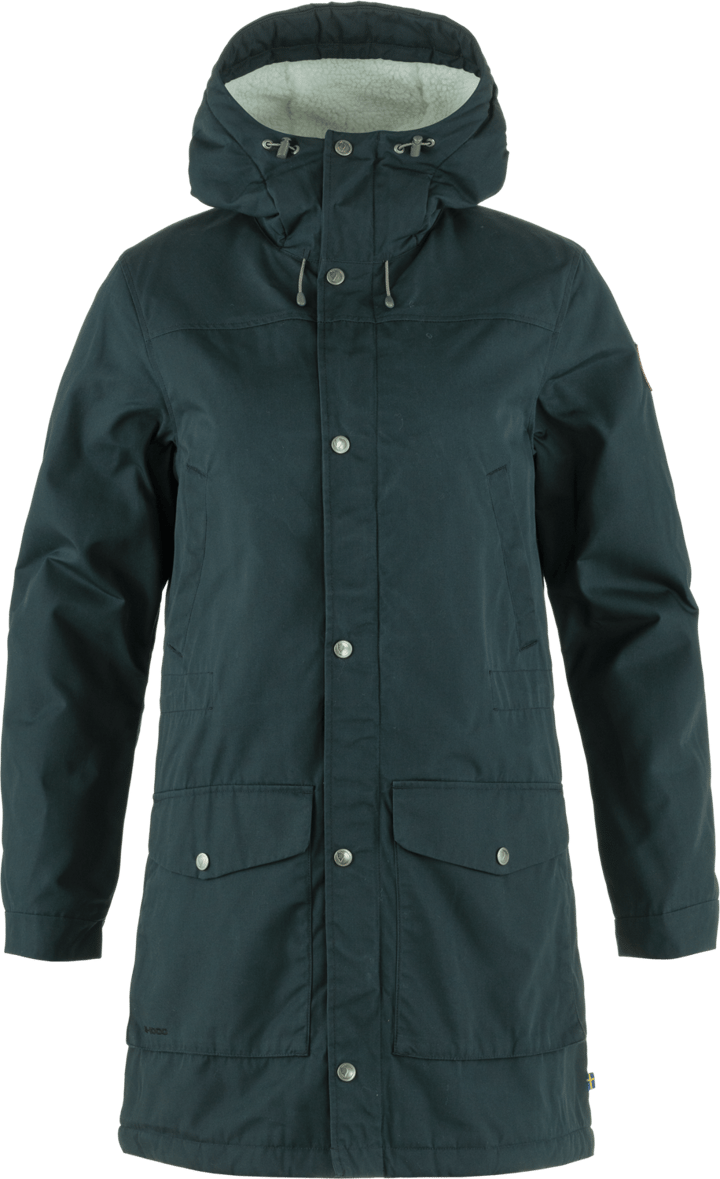 Women's Greenland Winter Parka Dark Navy Fjällräven