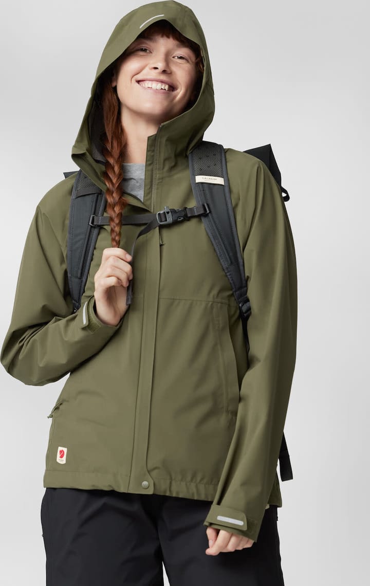 Fjällräven Women's HC Hydratic Trail Jacket Laurel Green Fjällräven