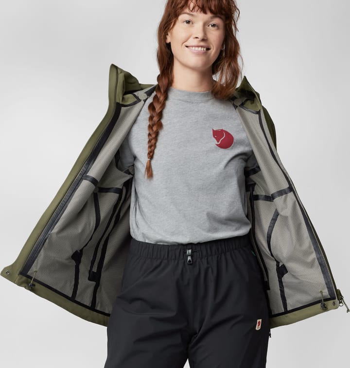 Fjällräven Women's HC Hydratic Trail Jacket Laurel Green Fjällräven