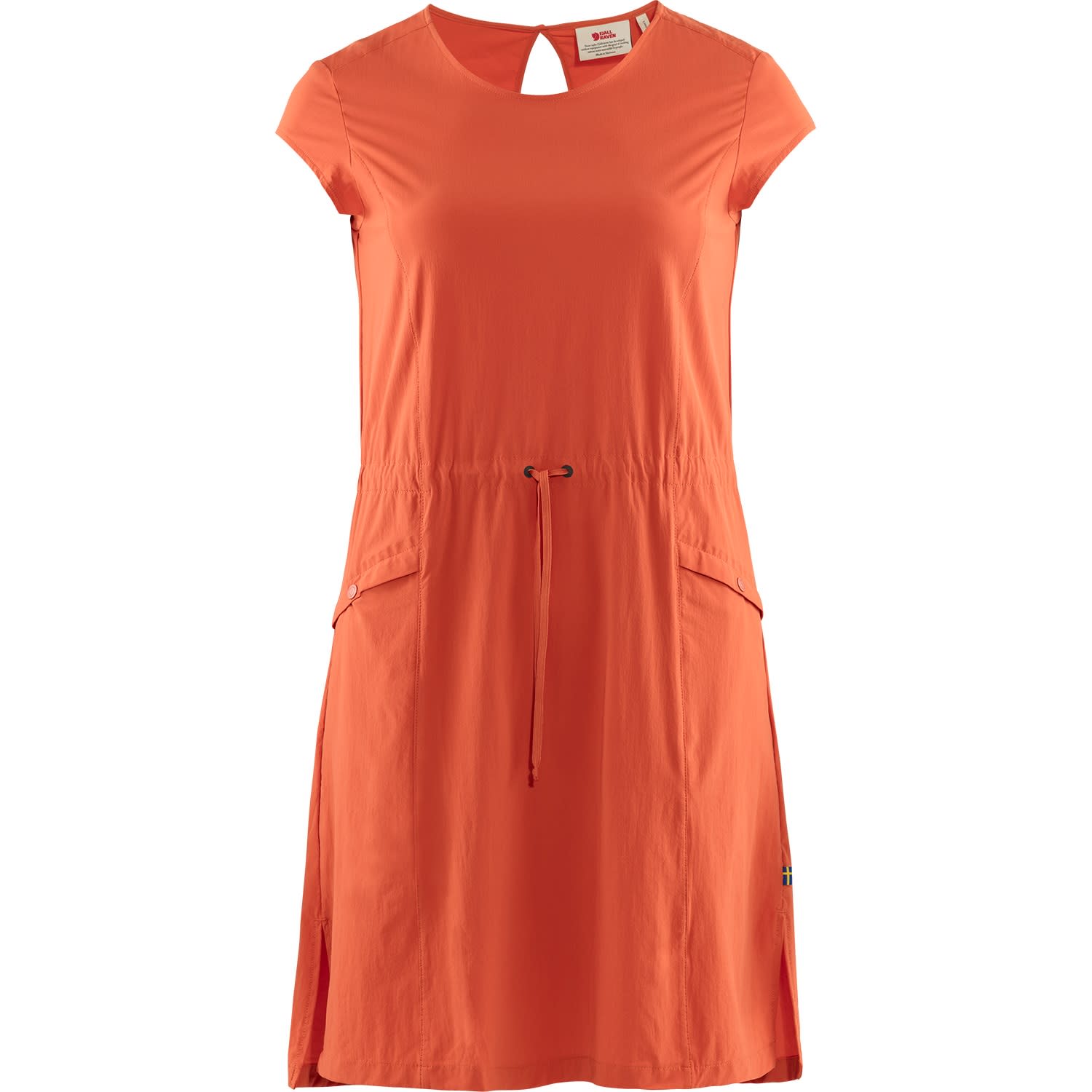 Fjällräven Women's High Coast Lite Dress Rowan Red Kjoler XXS