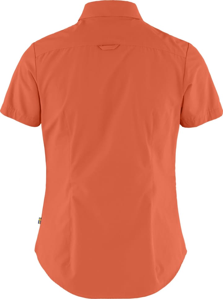 Fjällräven Women's High Coast Lite Shirt Short Sleeve Rowan Red Fjällräven