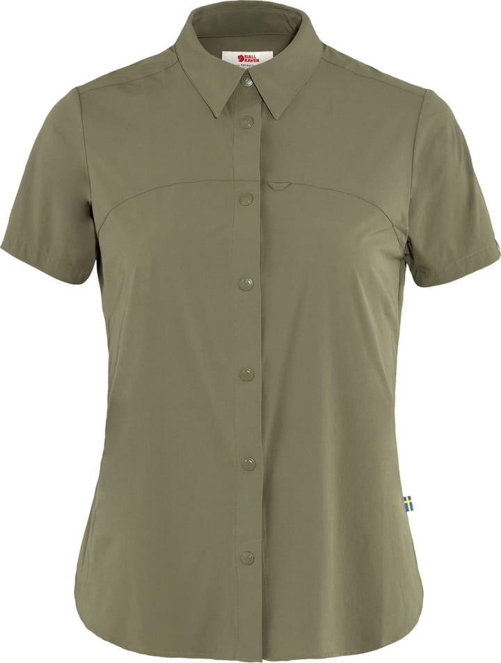 Fjällräven Women's High Coast Lite Shirt Short Sleeve Green Fjällräven