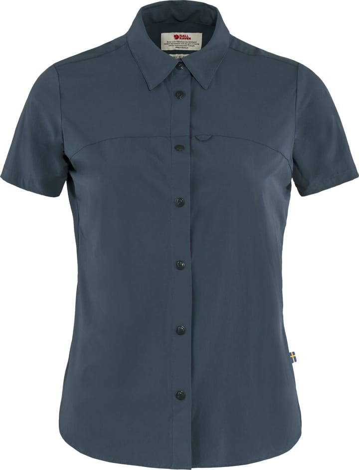 Women's High Coast Lite Shirt SS Navy Fjällräven