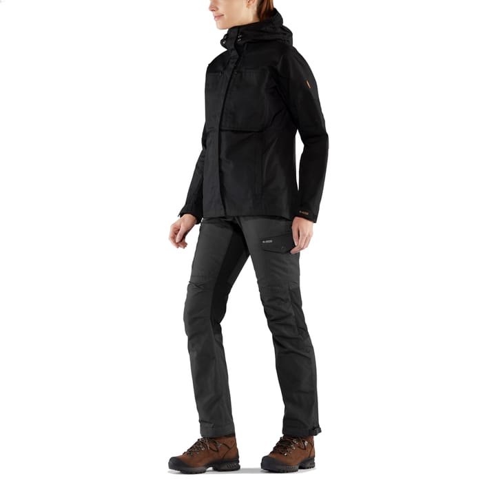 Fjällräven Women's Kaipak Trousers Curved Dark Navy Fjällräven