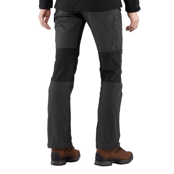 Fjällräven Women's Kaipak Trousers Curved Darkgarnet/Darkgrey Fjällräven