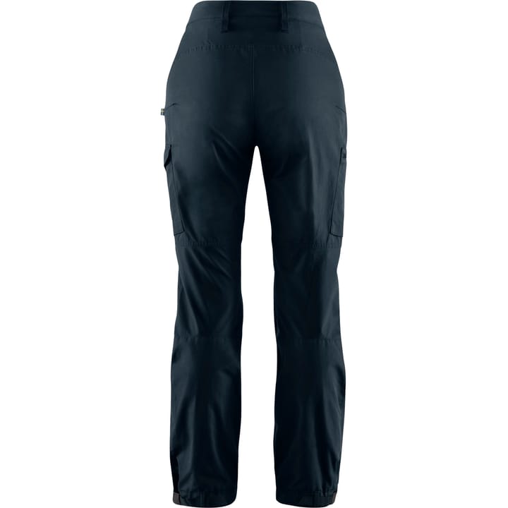 Fjällräven Women's Kaipak Trousers Curved Dark Navy Fjällräven