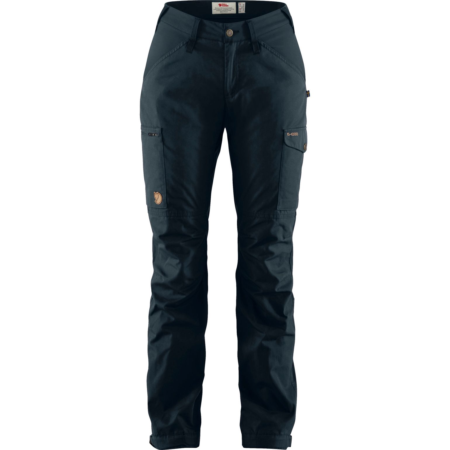 Fjällräven Women's Kaipak Trousers Curved Dark Navy