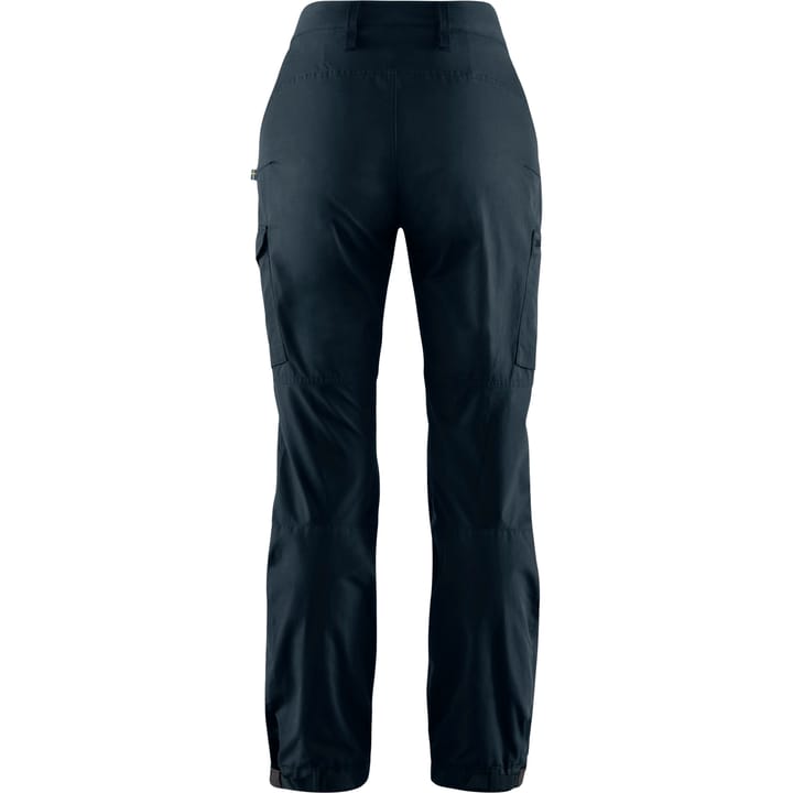 Women's Kaipak Trousers Curved Dark Navy Fjällräven