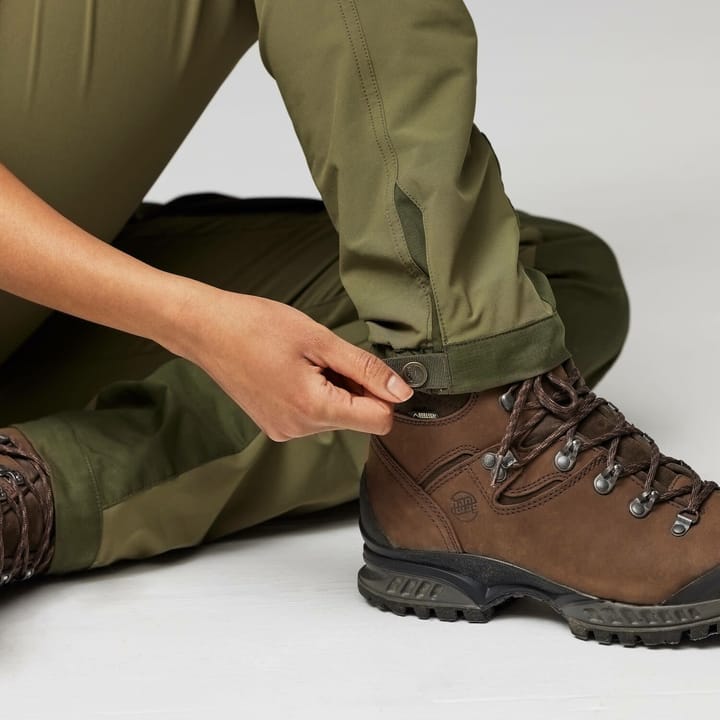 Fjällräven Women's Keb Agile Trousers Laurel Green-Deep Forest Fjällräven