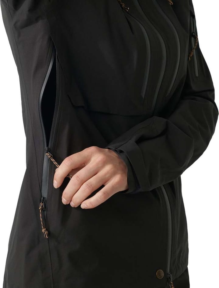 Fjällräven Women's Keb Eco-Shell Jacket Black Fjällräven