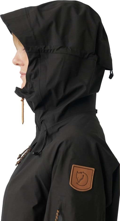 Fjällräven Women's Keb Eco-Shell Jacket Black Fjällräven