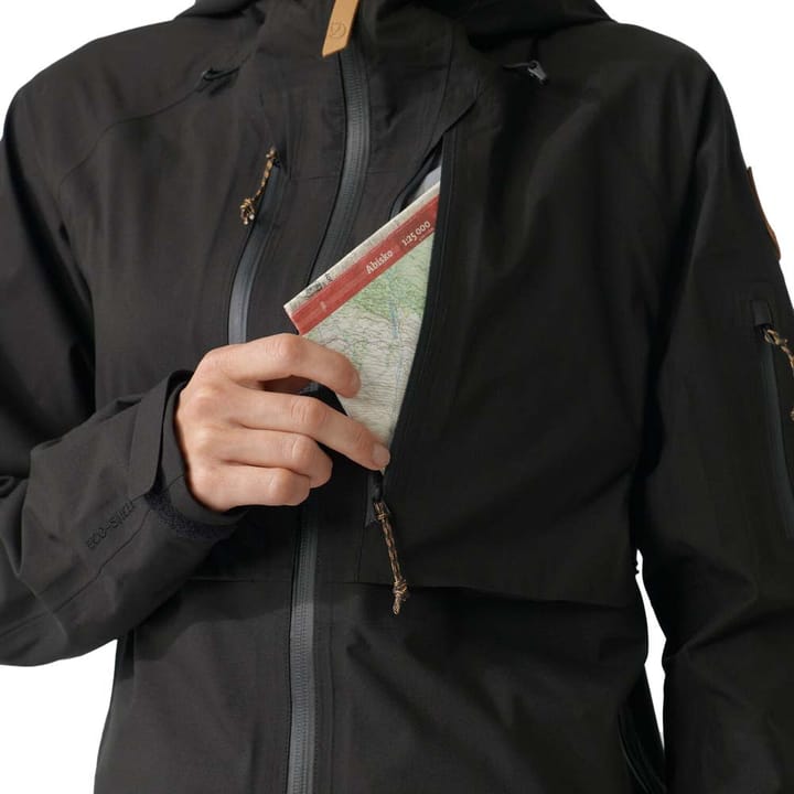Fjällräven Women's Keb Eco-Shell Jacket Black Fjällräven