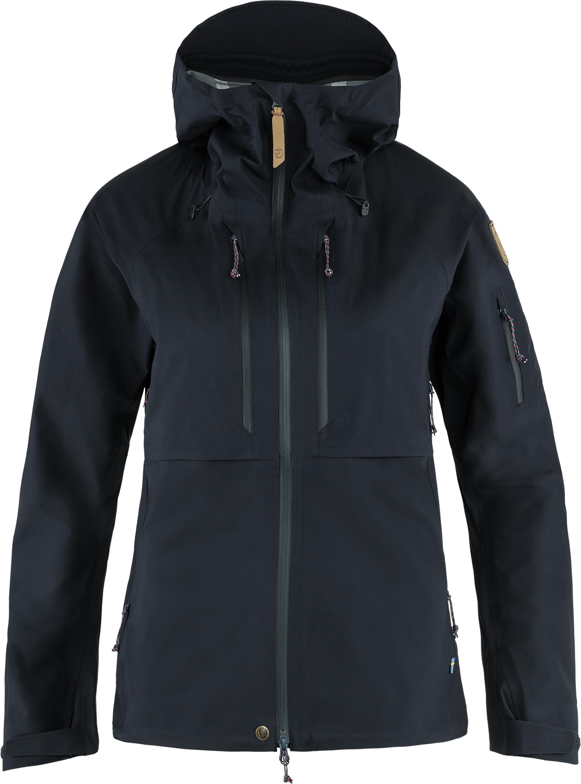 Fjällräven Women's Keb Eco-Shell Jacket Dark Navy Skaljackor XS