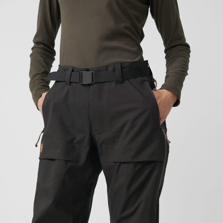 Women's Keb Eco-Shell Trousers Black Fjällräven