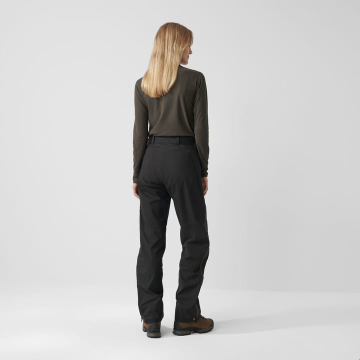 Women's Keb Eco-Shell Trousers Black Fjällräven