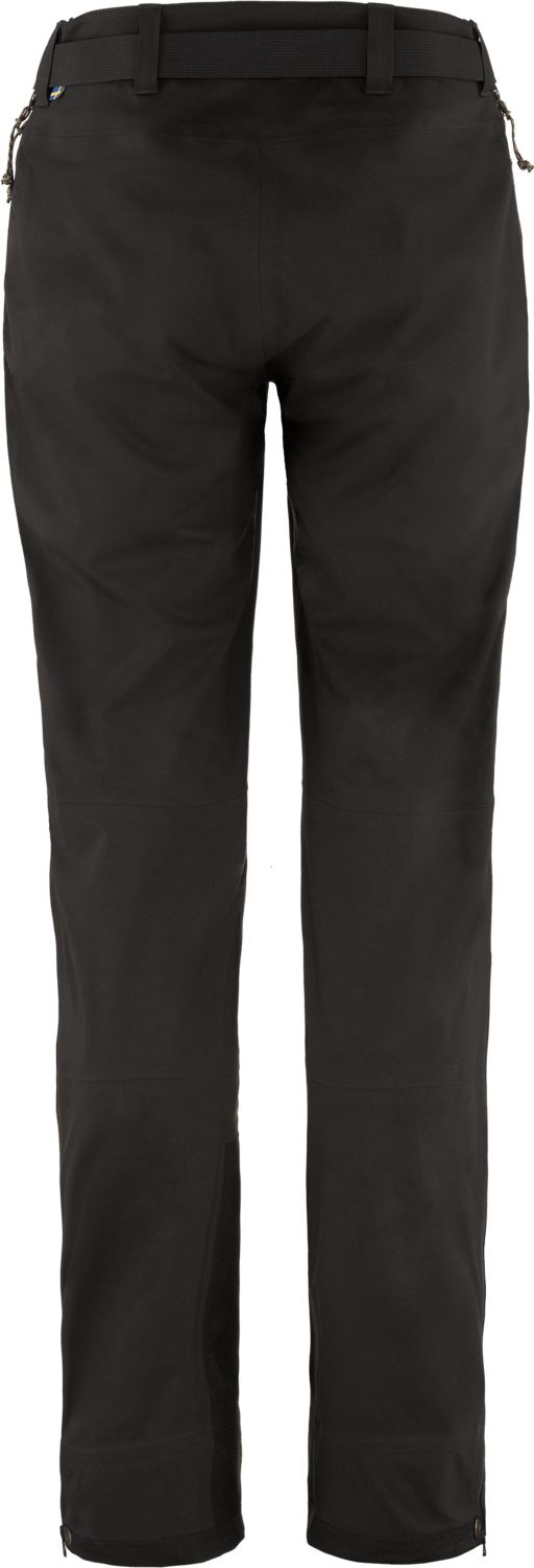 Women's Keb Eco-Shell Trousers Black Fjällräven