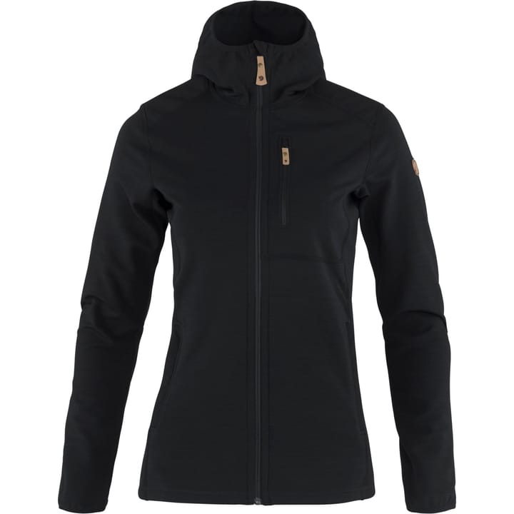 Fjällräven Women's Keb Fleece Hoodie Black Fjällräven